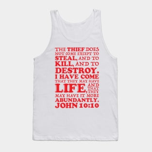 John 10:10 Tank Top